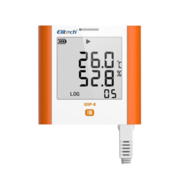 Elitech เครื่องบันทึกอุณหภูมิและความชื้น Data Logger แบบเซ็นเซอร์ภายใน รุ่น GSP-8A Internal sensor