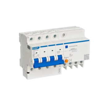 CHINT เซอร์กิตเบรกเกอร์กันไฟดูด (RCBO) พิกัด 16A รุ่น NXBLE-63 4P 30mA 6kA 16A