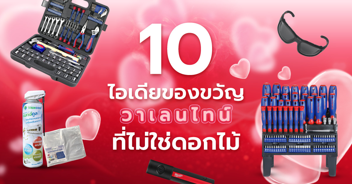 10 ไอเดีย ของขวัญวาเลนไทน์ที่ไม่ใช่ดอกไม้